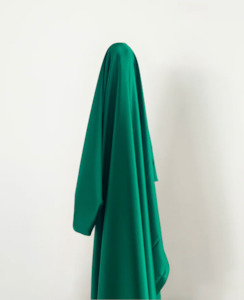 Silk: Emerald Green Silk Satin 100% 16 Momme $65pm