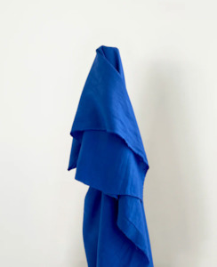 The Grace Collection Linens 160 Gsm: Grace: Royal Blue Prewashed 100% Linen 160 gsm $38 pm