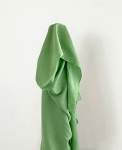 Grace: Pear Green Prewashed 100% Linen 160 gsm $38 pm