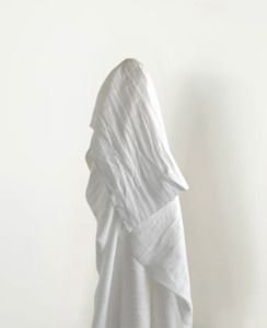 Grace: White Prewashed 100% Linen 160 gsm $38 pm