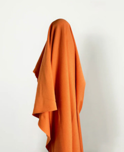 Orange 100% Cotton Semi-brushed Sweatshirting OEKO Tex & GOTS Certified $28 pm