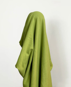 Sweatshirting: Lime 95% Cotton 5% Spandex Rib OEKO Tex & GOTS Certified $28 pm