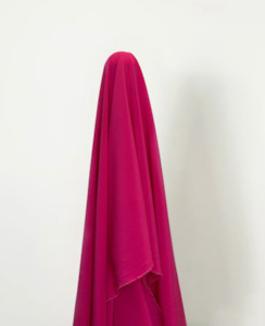 Hot Pink 100% Silk Crepe de Chine 16 Momme $49pm