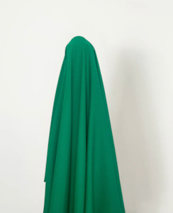 Wool Crepe: Forest 100% Wool Crepe 220gsm $48pm