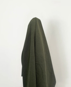 Vintage Finish Linen: Caper Vintage Finish Piece Washed 100% Linen 180gsm $49pm