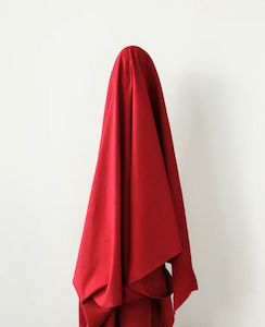 Corduroy: Candy Apple Red 100% Cotton Corduroy 8 Wale 320 gsm $22pm