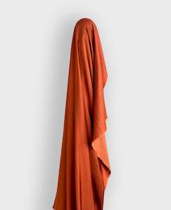 Tencel: Rust Rayon Viscose Low Sheen Satin $28 pm