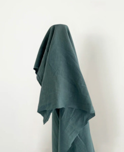 Greenstone Vintage Finish Piece Washed 100% Linen 180gsm $49pm