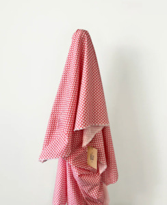 Little Red Radish Hearts Print 100% Cotton 145 cm 115 gsm $29 pm