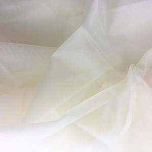 Silk: Ivory Silk Organza 3.5 Momme $42 pm