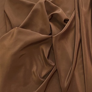Chocolate 100% Mulberry Silk Crepe de Chine 16 Momme $70.00