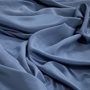 Wedgewood Blue 100% Mulberry Silk Crepe de Chine 16 Momme $70.00