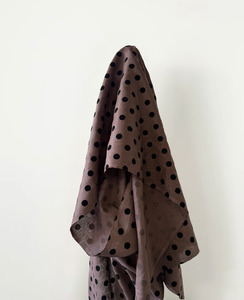 Summer Love: 100% Linen Chocolate Spot 130 gsm $40 pm