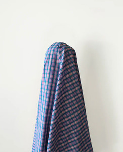 Just Arrived: Summer Love: Purple & Pink Seersucker Check 100% Cotton 18 cm w $24 pm