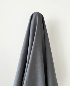 Deadstock Sale: Asphalt 100% Linen 260 gsm $12 pm