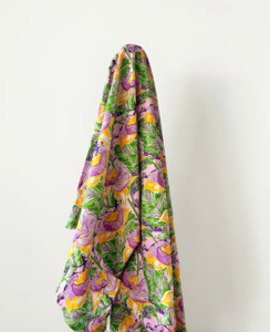 Deadstock Sale: Mauve Poppies Print 100% Cotton 145 cm 115 gsm $12 pm