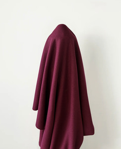 Warm Wine Boiled 100% Wool 380 gsm 150 cm w $55 pm