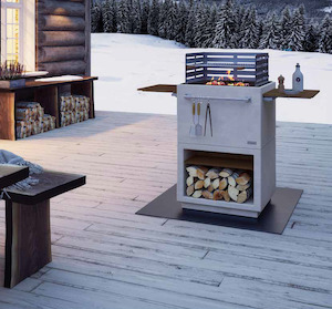 Outdoor Fires Bbqs Heaters: Nordpeis Air - BBQ & Wood Fire