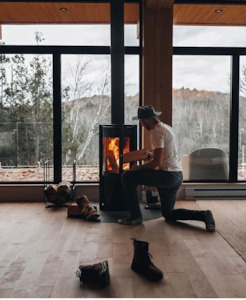 Indoor Wood Fires: Stûv 30 Compact