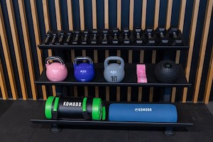 Storage: 3 Tier Hex Dumbbell & Functional Storage Rack