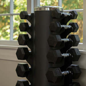 Free Weights: Dumbbell Rack 10 Pair Tower (1-10kg)