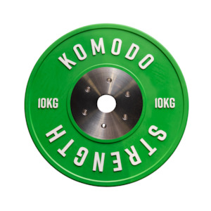 Competition Bumper Plates (single) with Bolts V4