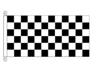 Racing Flags: Chequered Racing - HEAVY DUTY (0.9 x 1.8 m)
