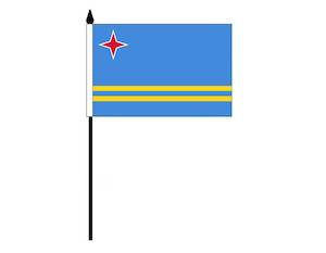Desk Flags: Aruba  (Desk Flag)