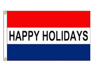 Austrian Flags: Happy Holidays