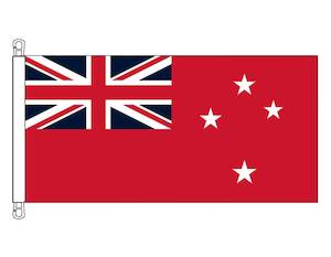 New Zealand Flags: NZ Red Ensign - FULLY SEWN (0.9 x 1.8 m)