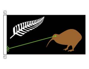 New Zealand Flags: Laser Kiwi - HEAVY DUTY (0.9 x 1.8 m)