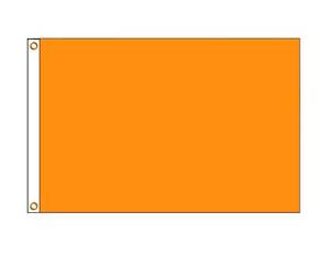 Novelty Flags: Plain Orange Flag (Medium)