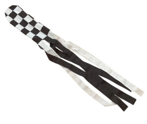 Racing Flags: Chequered Windsock