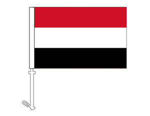 Yemen - Car Flag
