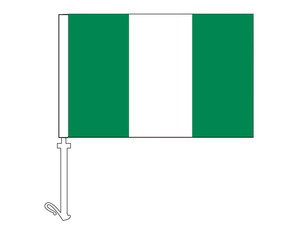 Nigeria - Car Flag