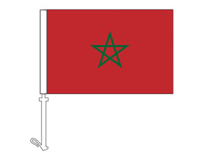 Car Flags: Morocco - Car Flag
