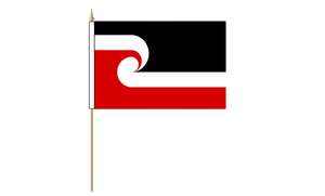 New Zealand Flags: Tino Rangatiratanga - Maori - Hand Waver