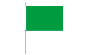 New Zealand Flags: Green - Hand Waver