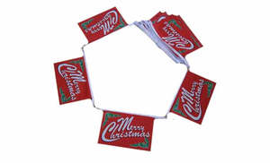 Christmas - Merry Christmas Flag Bunting