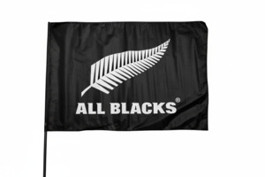 New Zealand Flags: All Blacks Medium Hand Waver