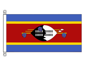 Country Flags: Eswatini - HEAVY DUTY (0.9 x 1.8 m)