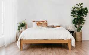 Bedroom: Raglan Bed Frame - Oak