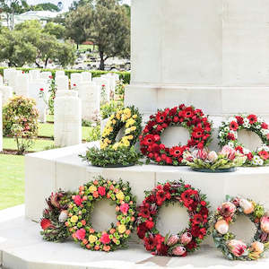 All: Anzac wreath