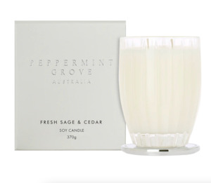 Fresh Sage & Cedar Candle