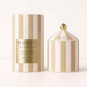 Candles: Patchouli, Pear & Oud Ceramic Candle