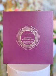 Champagne & Red Raspberries Gift Set