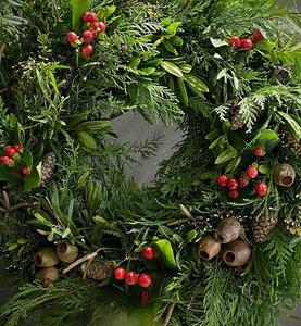 Make a Fresh Foliage Christmas Wreath ~ Workshop ~ Wednesday 17 December '25