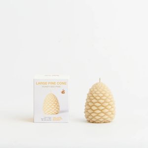 Queen B - Large Pine Cone Candle