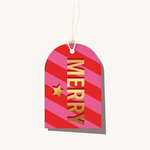 Christmas: Elm Christmas Gift Tag