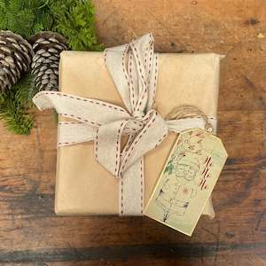 Christmas: Reusable Metal Christmas Gift Tag